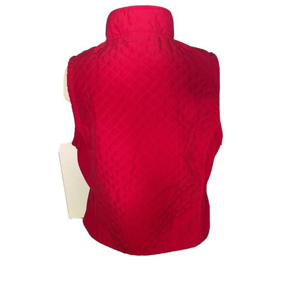 Columbia Vest Women Size M Raspberry Full Zip Lightweight Athletic - Picture 2 of 6